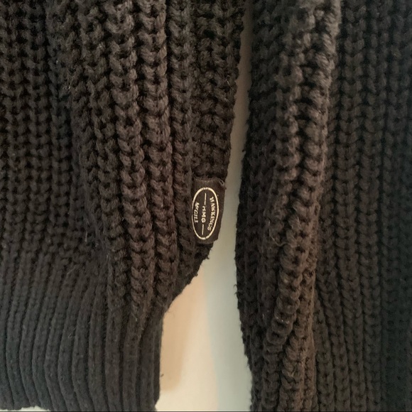 Men’s M Black Sweater crewneck, Hawkings McGill - Picture 5 of 10
